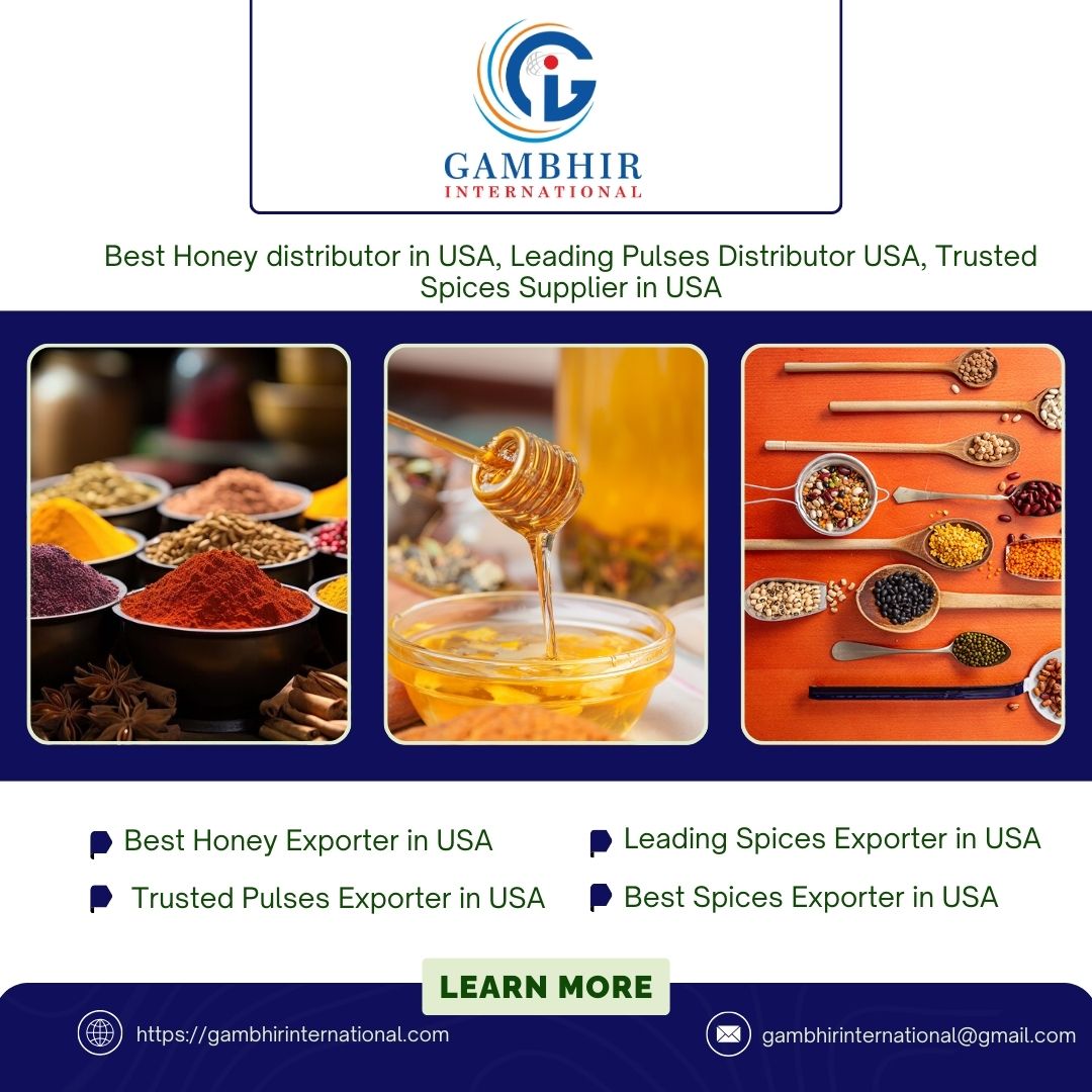 Leading Spices Exporter In Usa - Gambhir International